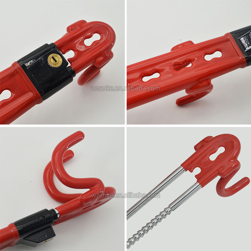 Haodele Universal Anti-Theft Clamp Heavy Duty Vehicle Safety Steering Wheel Lock - Model 6819C