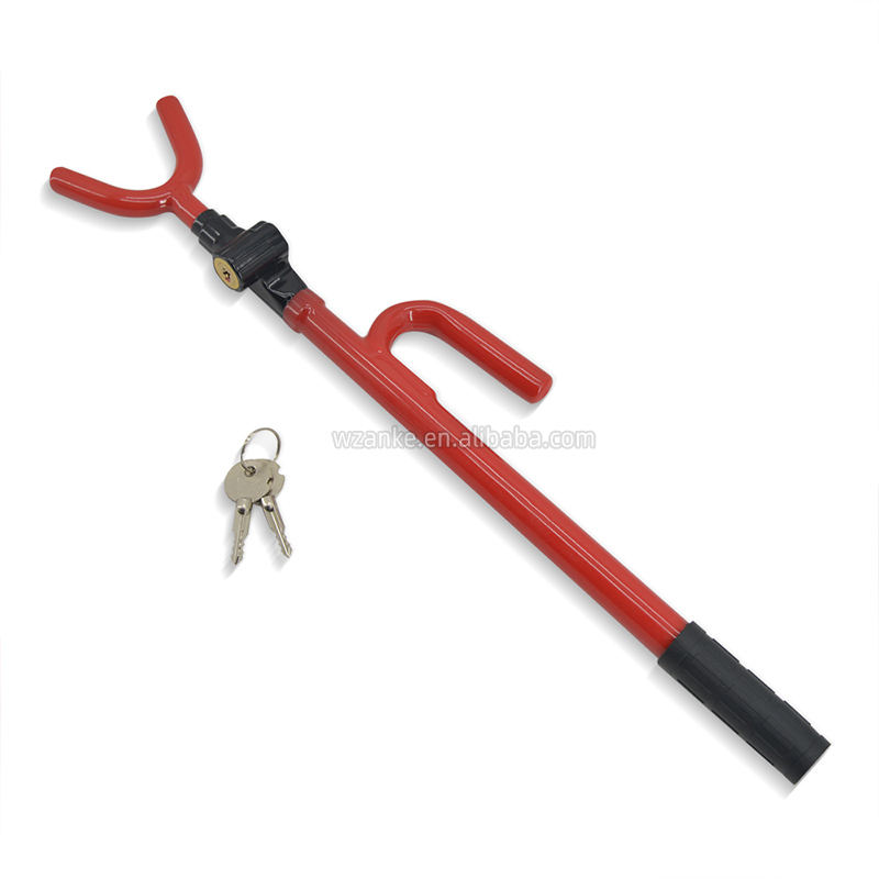 Anke 6008-2 T-Shaped Anti-Theft Steering Wheel Lock | Universal Car Security