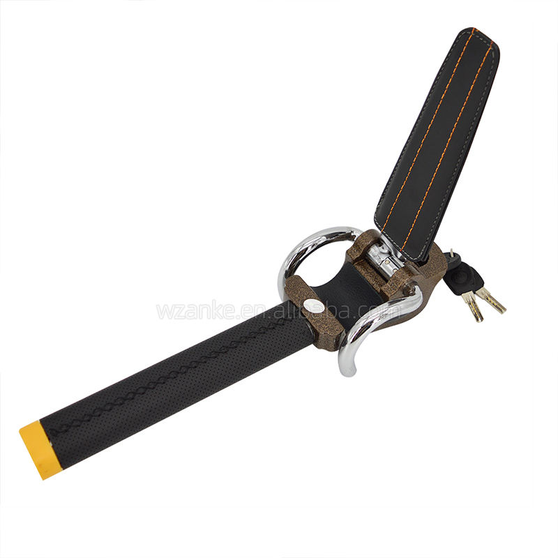 Haodele AK287-1 Anti-Theft Lock Heavy Duty Safety Hammer Car Steering Wheel Lock | ajfpt.com