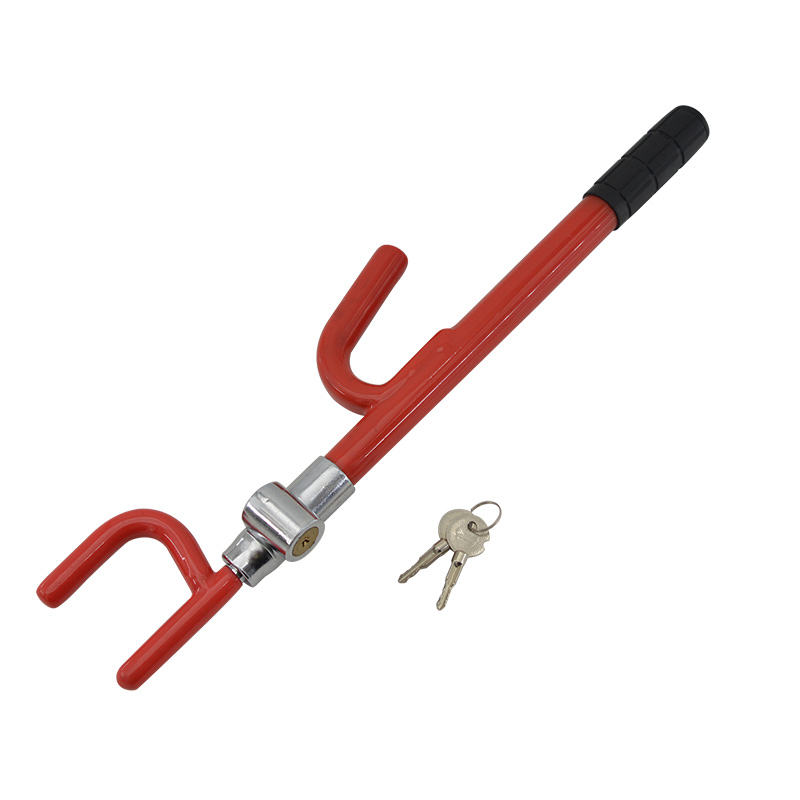 Anke 6627 T-Shaped Car Steering Wheel Lock - Automotive Anti-Theft Security Device