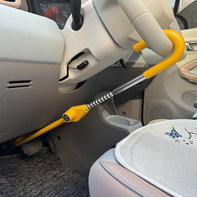 Universal Vehicle Steering Wheel Lock Pedal Clutch Car Anti Theft Lock - Anke AK6020