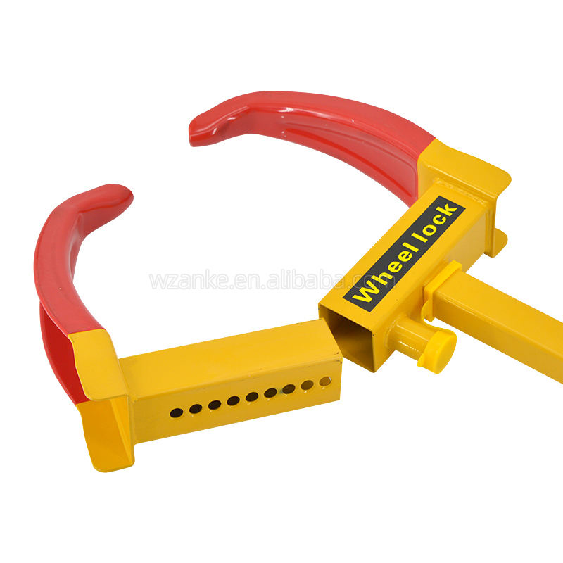 ANKE AK270B-2 Universal Car Anti-Theft Wheel Clamp Lock - High Security Steel/Copper Tyre Lock