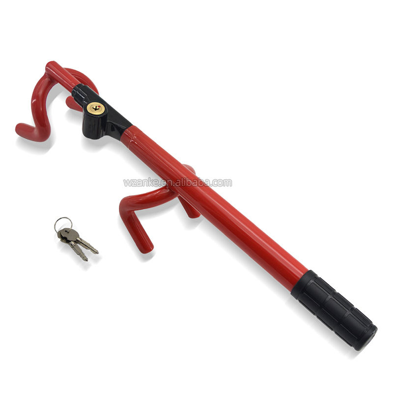 Heavy Duty Anti Theft Steering Wheel Car Lock | ANKE Brand Model 6009L | Universal Security Lock